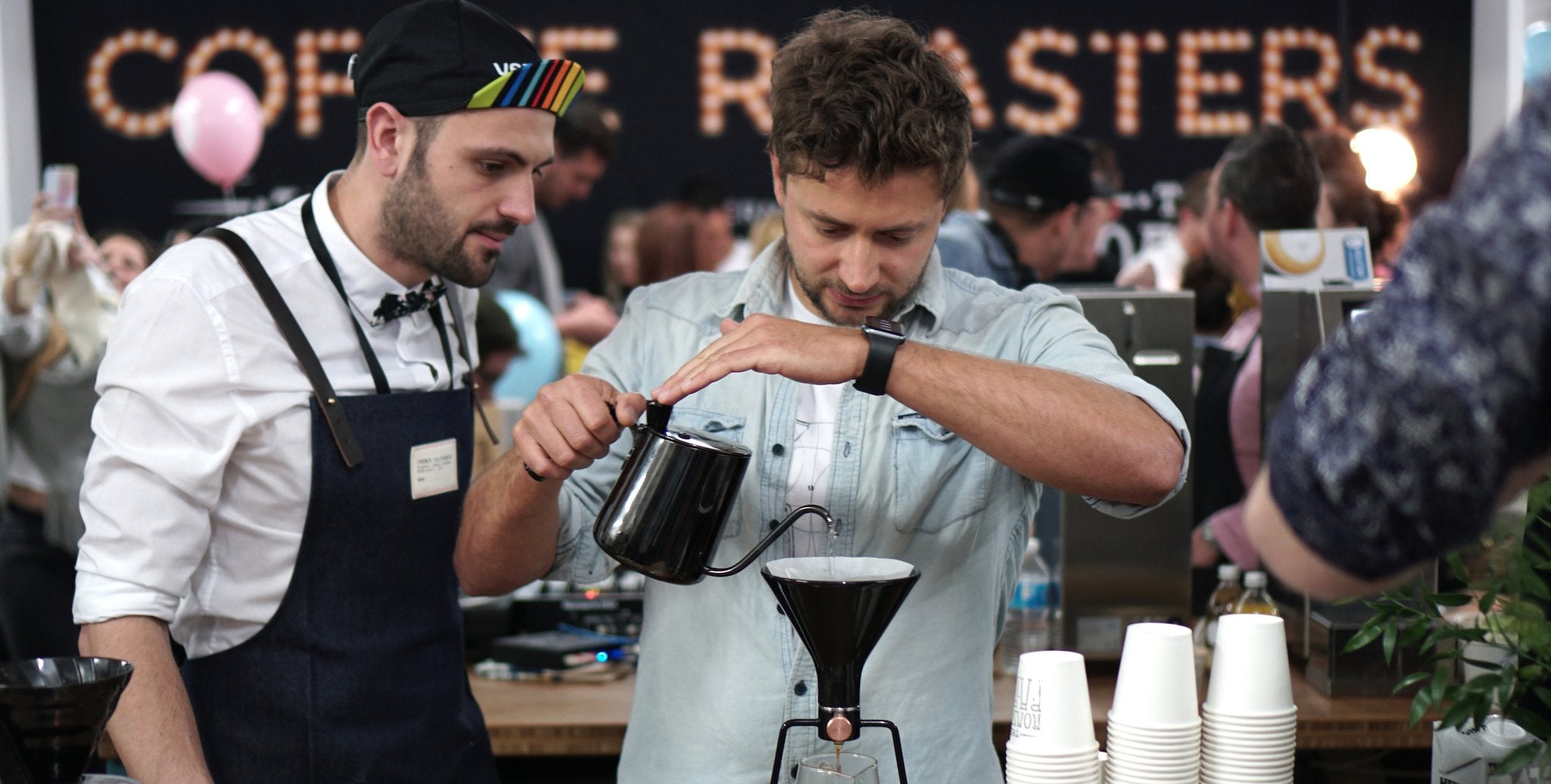 Coffee preparation with GINA smart coffee instrument