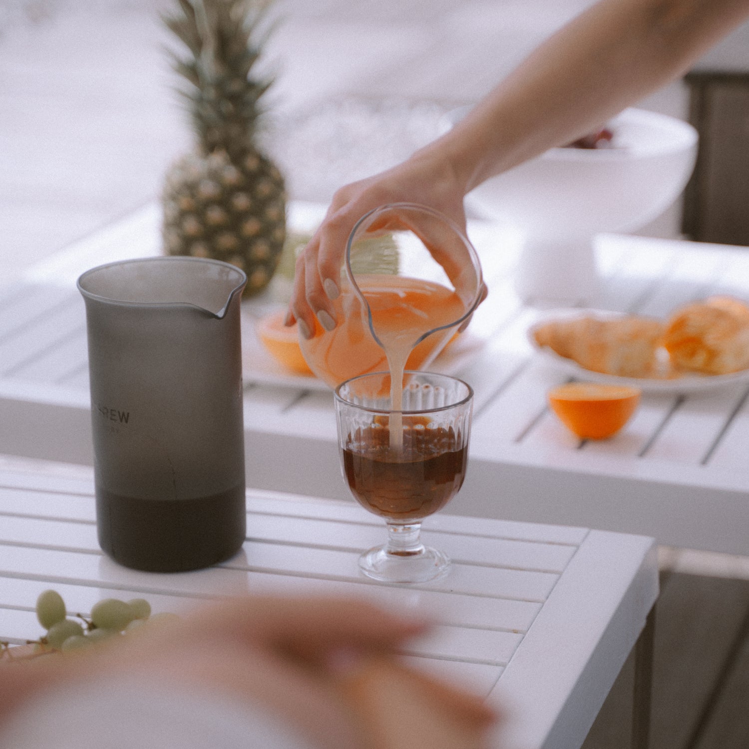 Cold brew meets grapefruit