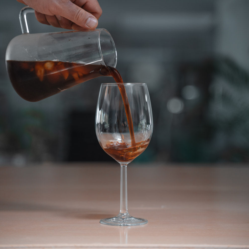 Iced coffee Japanese style