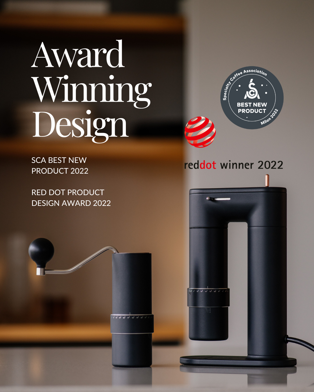 ARCO: Premium Dual Coffee Grinder <small>+FREE GIFT</small>