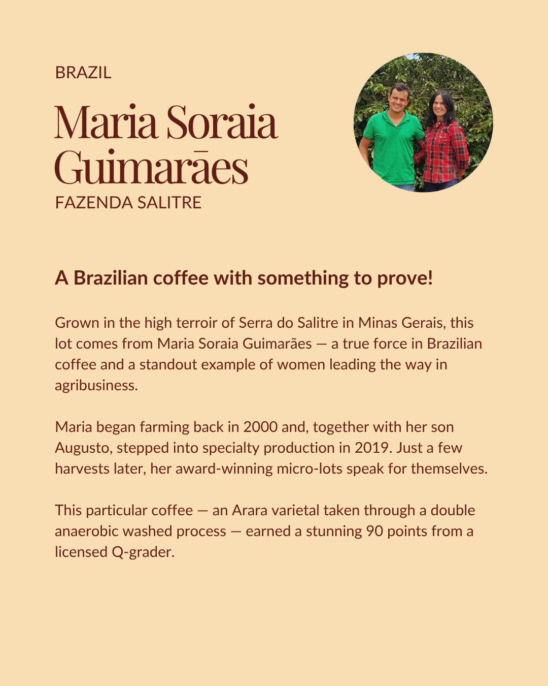 Brazil Maria Soraia Guimarāes