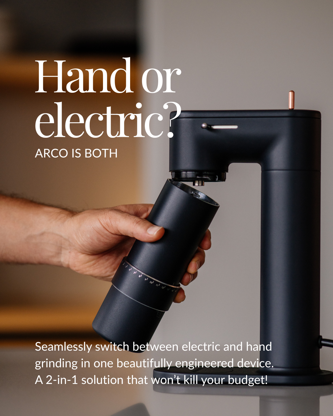 ARCO: Premium Dual Coffee Grinder <small>+FREE GIFT</small>