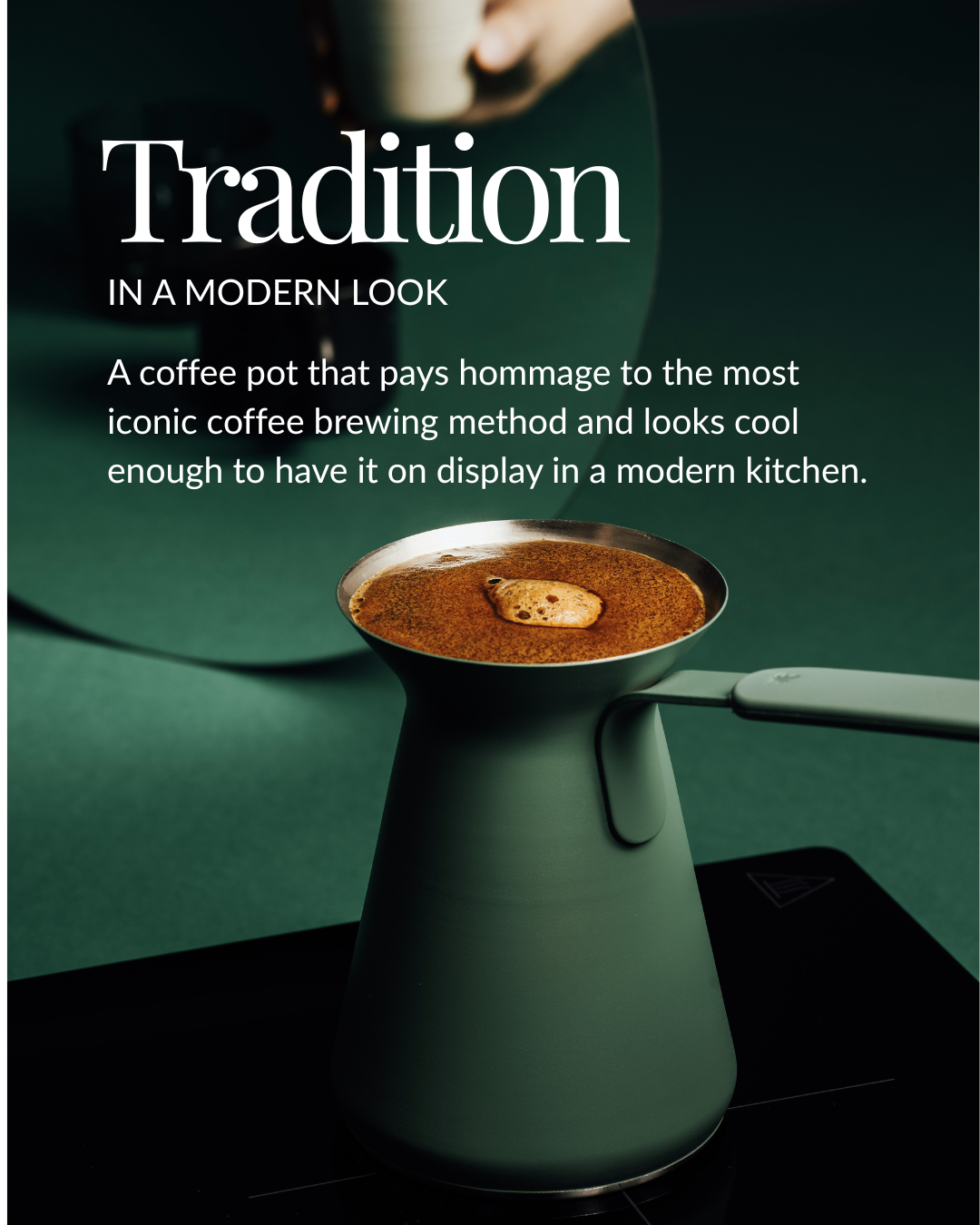 OTTO: Modern Turkish coffee pot