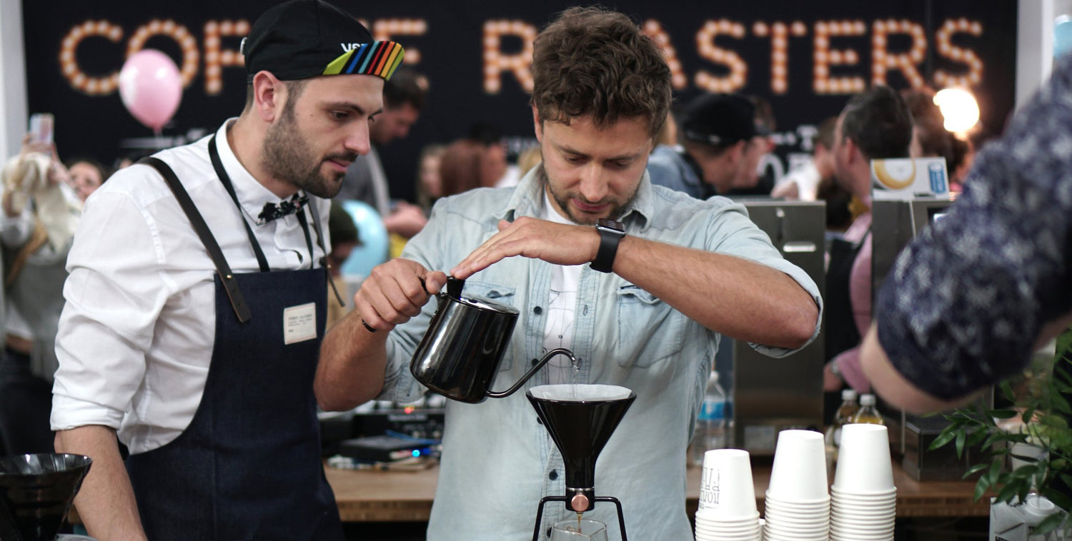 Coffee preparation with GINA smart coffee instrument