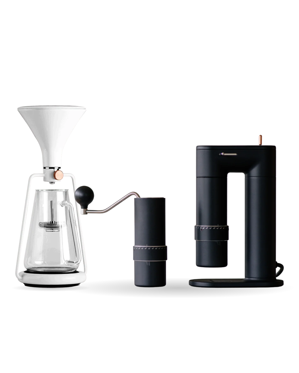 GINA White with ARCO 2-in-1 grinder